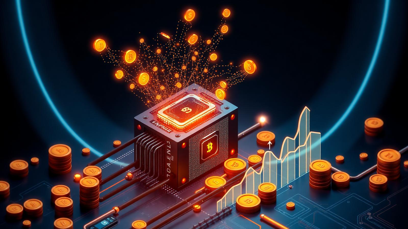 Token factory data flow